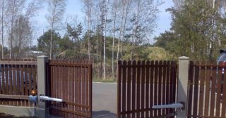 Купить распашные ворота из штакетника Люберцы, цена от 2728 руб.
